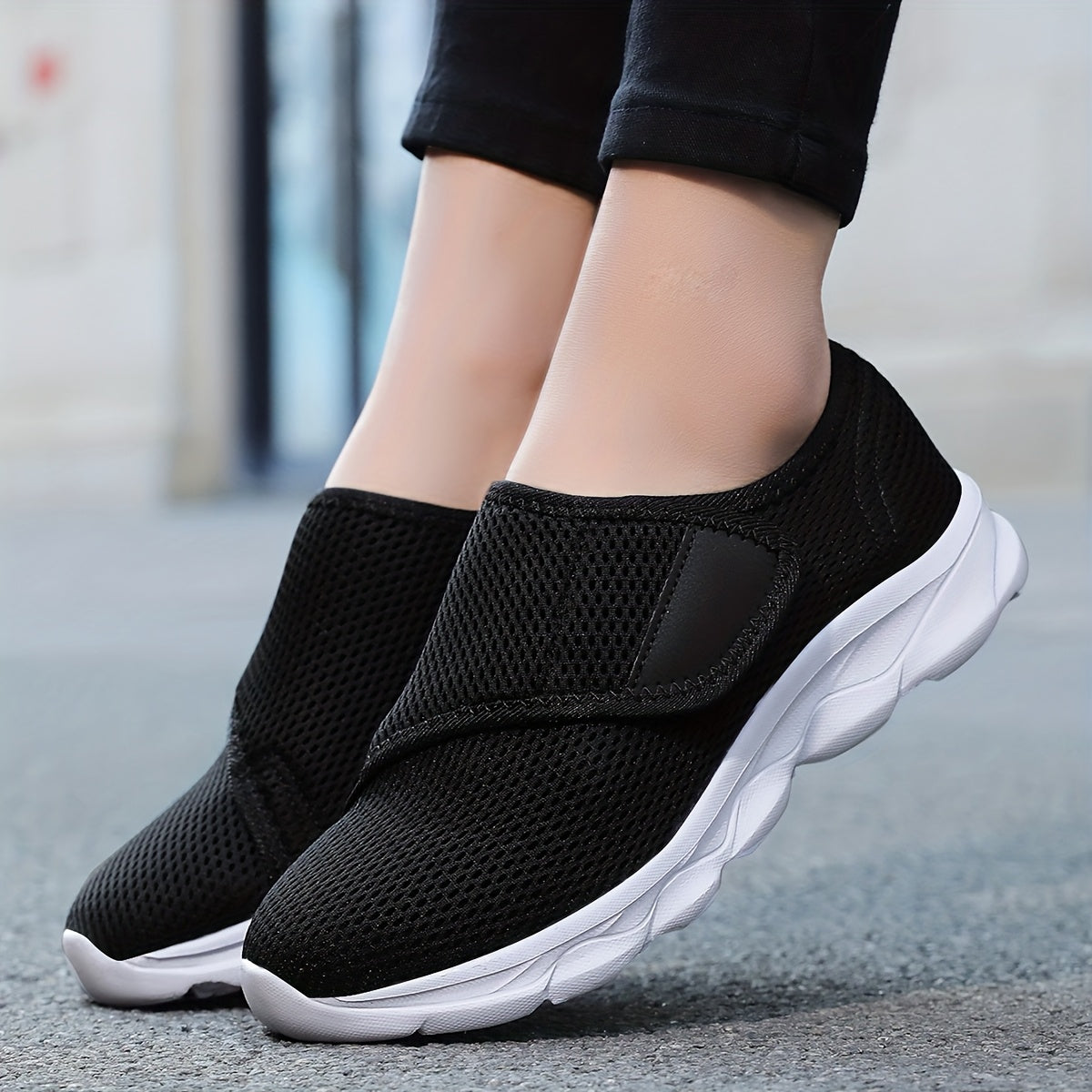 Chaussures orthopédiques à scratch–largeur confort (50+) 👟 GOOD FEET