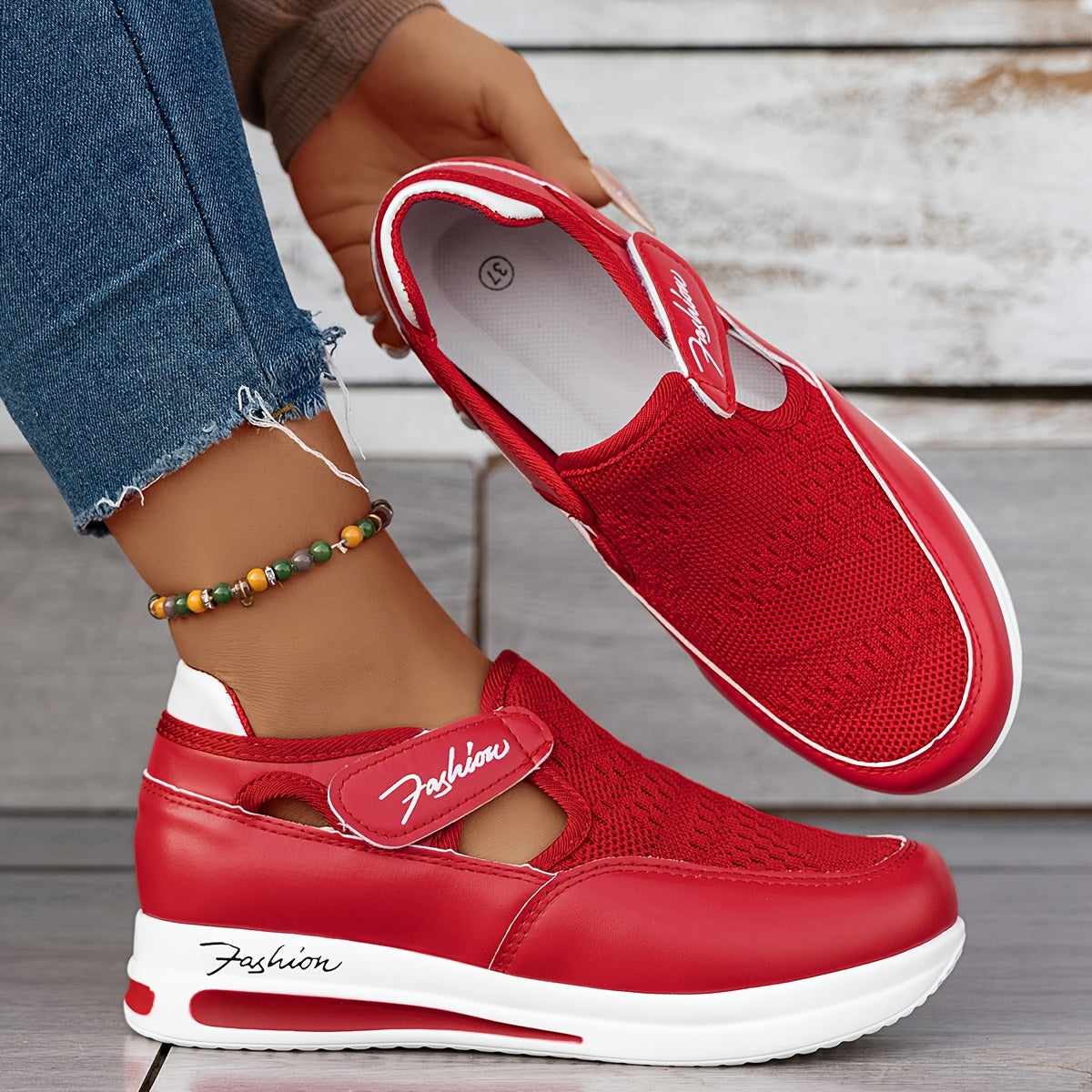 Baskets à Enfiler Respirantes GOOD FEET – Confort &amp; Style Quotidien 👟🌸 - GOOD FEET