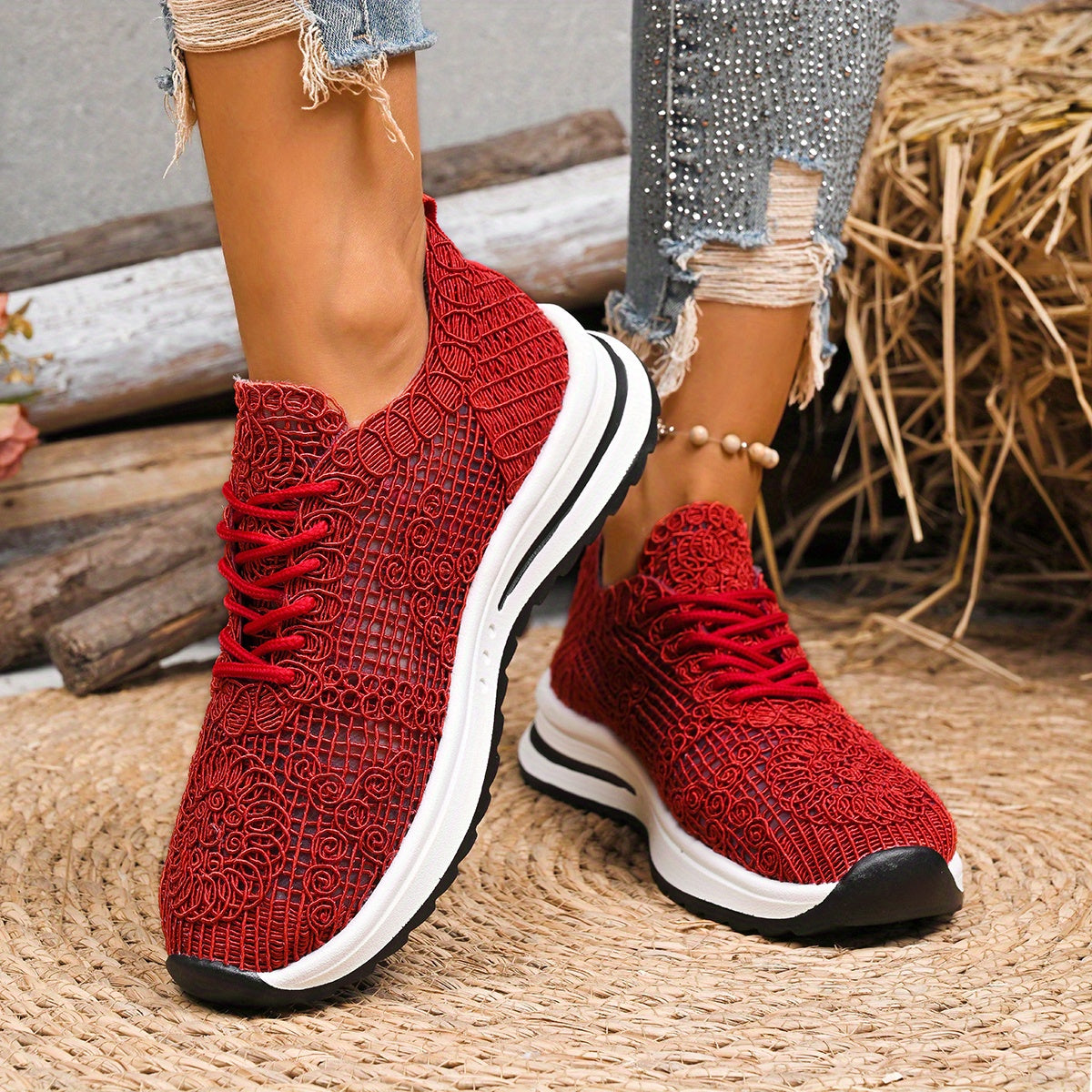 Baskets Décontractées Respirantes GOOD FEET–Tailles Étendues & Confort 50+ 👟 GOOD FEET