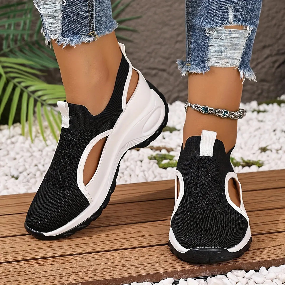 Baskets Femme Slip-On–confort chic pour femmes 50+ 👟 GOOD FEET