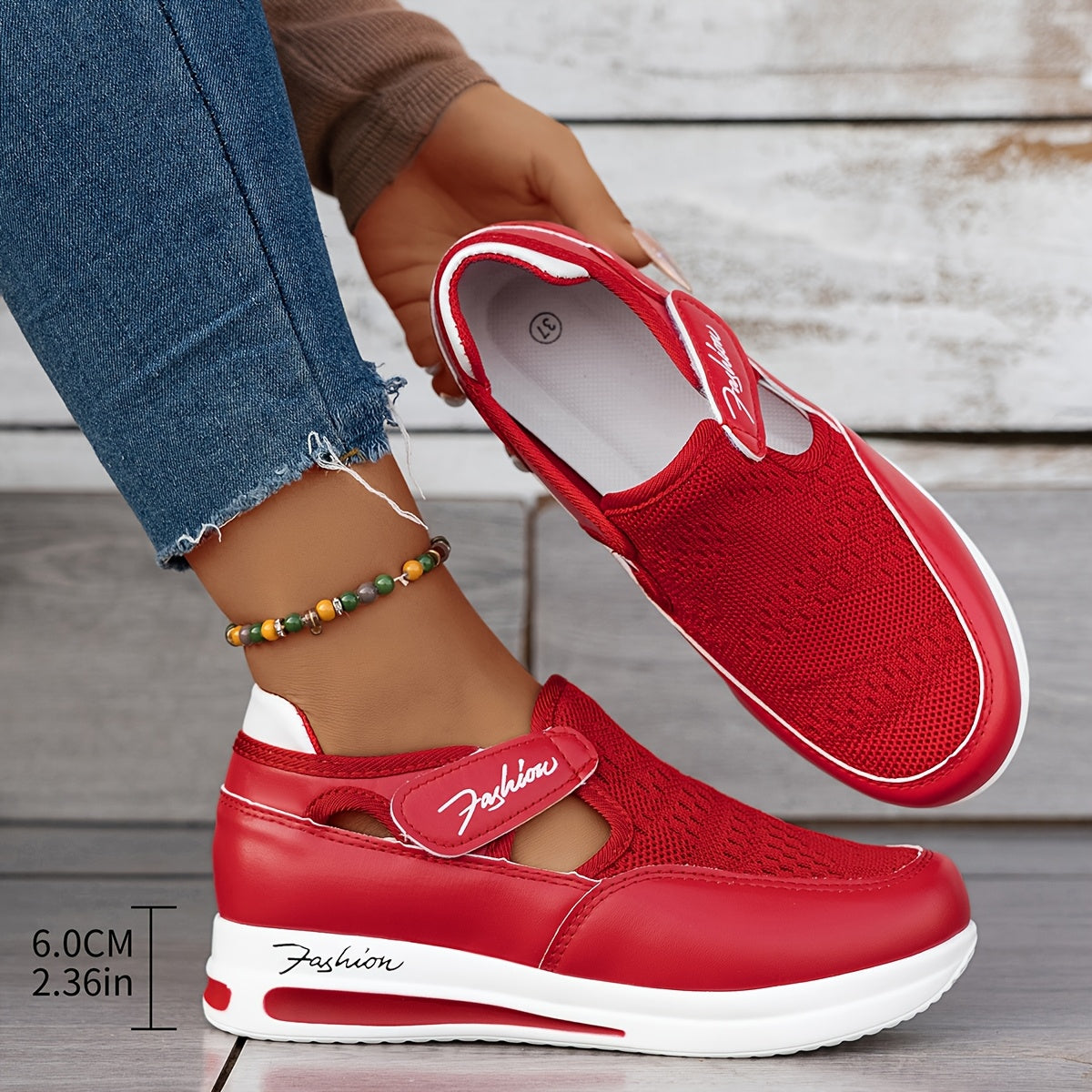 Baskets à Enfiler Respirantes GOOD FEET – Confort &amp; Style Quotidien 👟🌸 - GOOD FEET