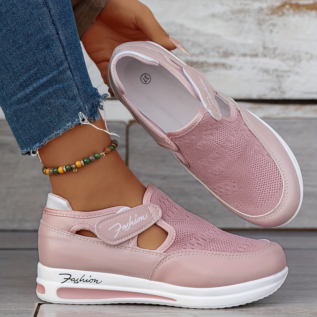 Baskets à Enfiler Respirantes GOOD FEET – Confort &amp; Style Quotidien 👟🌸 - GOOD FEET
