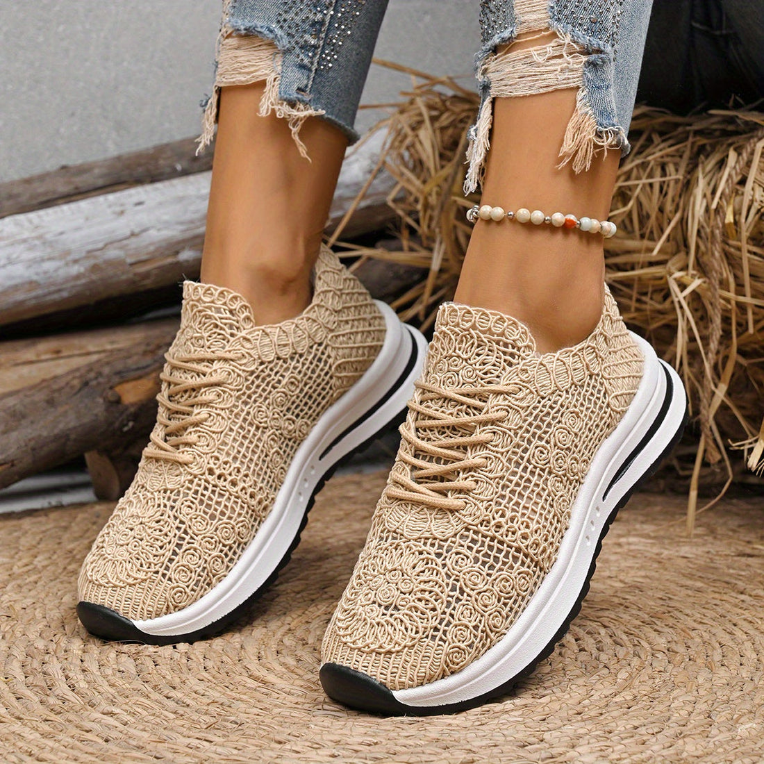 Baskets Décontractées Respirantes GOOD FEET–Tailles Étendues & Confort 50+ 👟 GOOD FEET
