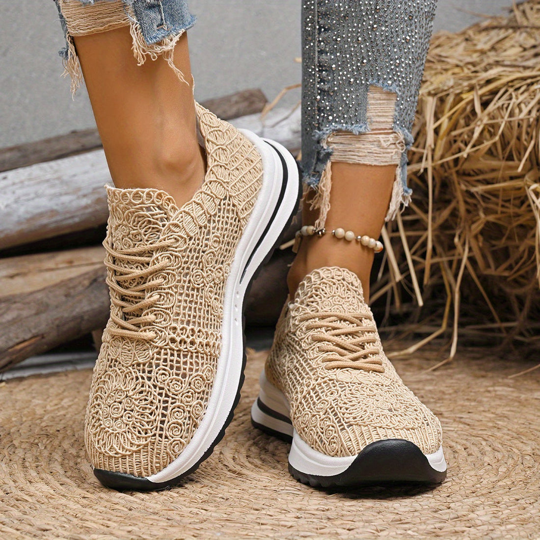 Baskets Décontractées Respirantes GOOD FEET–Tailles Étendues & Confort 50+ 👟 GOOD FEET