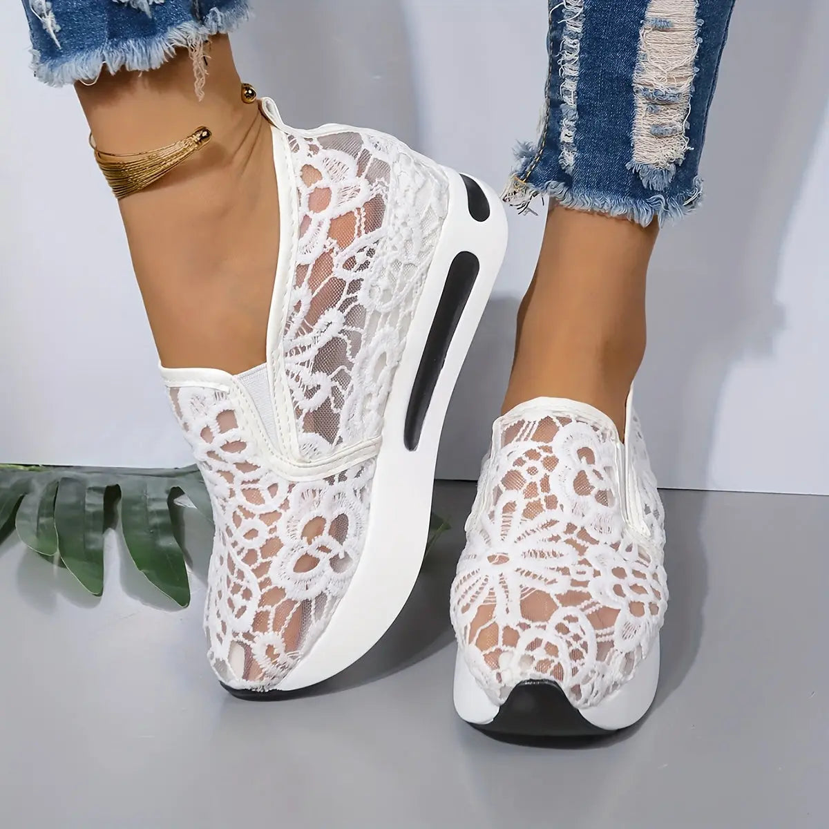 Baskets mi-hautes respirantes–notre best-seller confort 50+ 👟 GOOD FEET