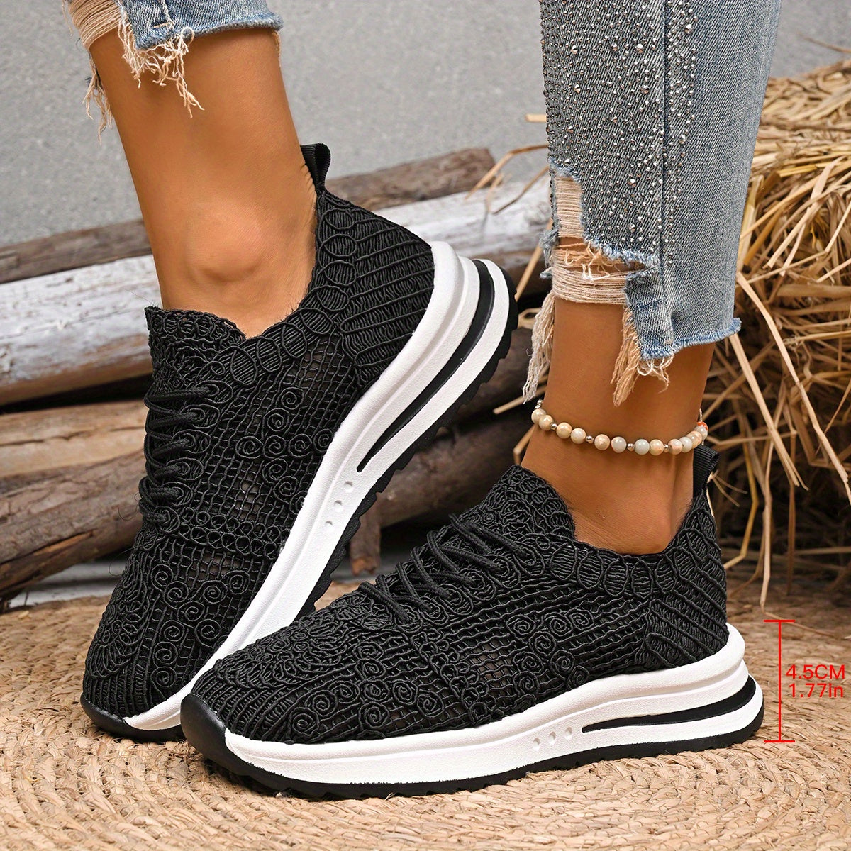 Baskets Décontractées Respirantes GOOD FEET–Tailles Étendues & Confort 50+ 👟 GOOD FEET