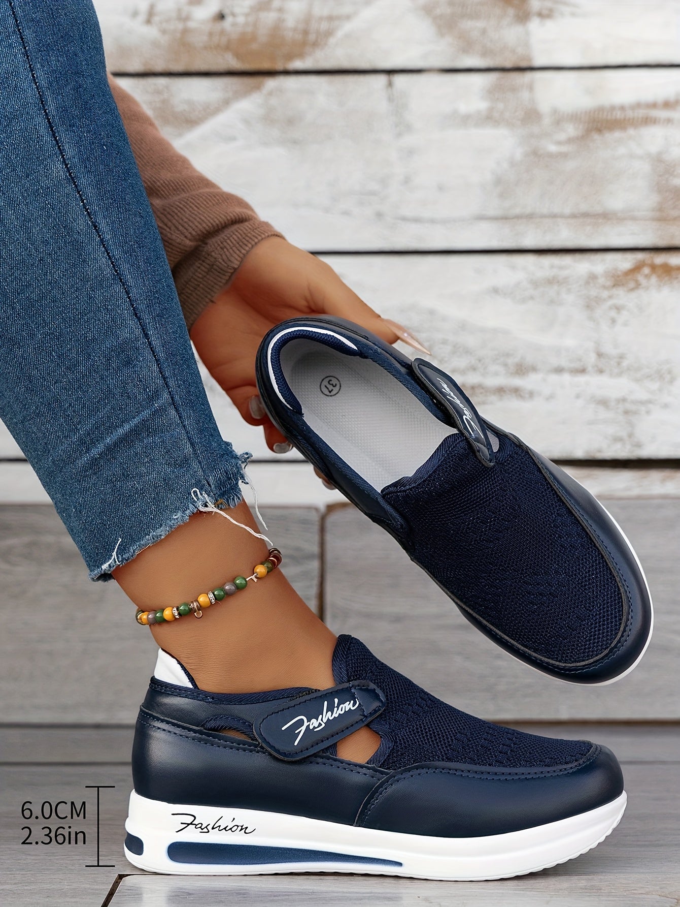 Baskets à Enfiler Respirantes GOOD FEET – Confort &amp; Style Quotidien 👟🌸 - GOOD FEET