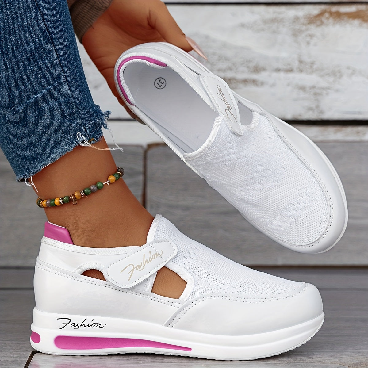 Baskets à Enfiler Respirantes GOOD FEET – Confort &amp; Style Quotidien 👟🌸 - GOOD FEET