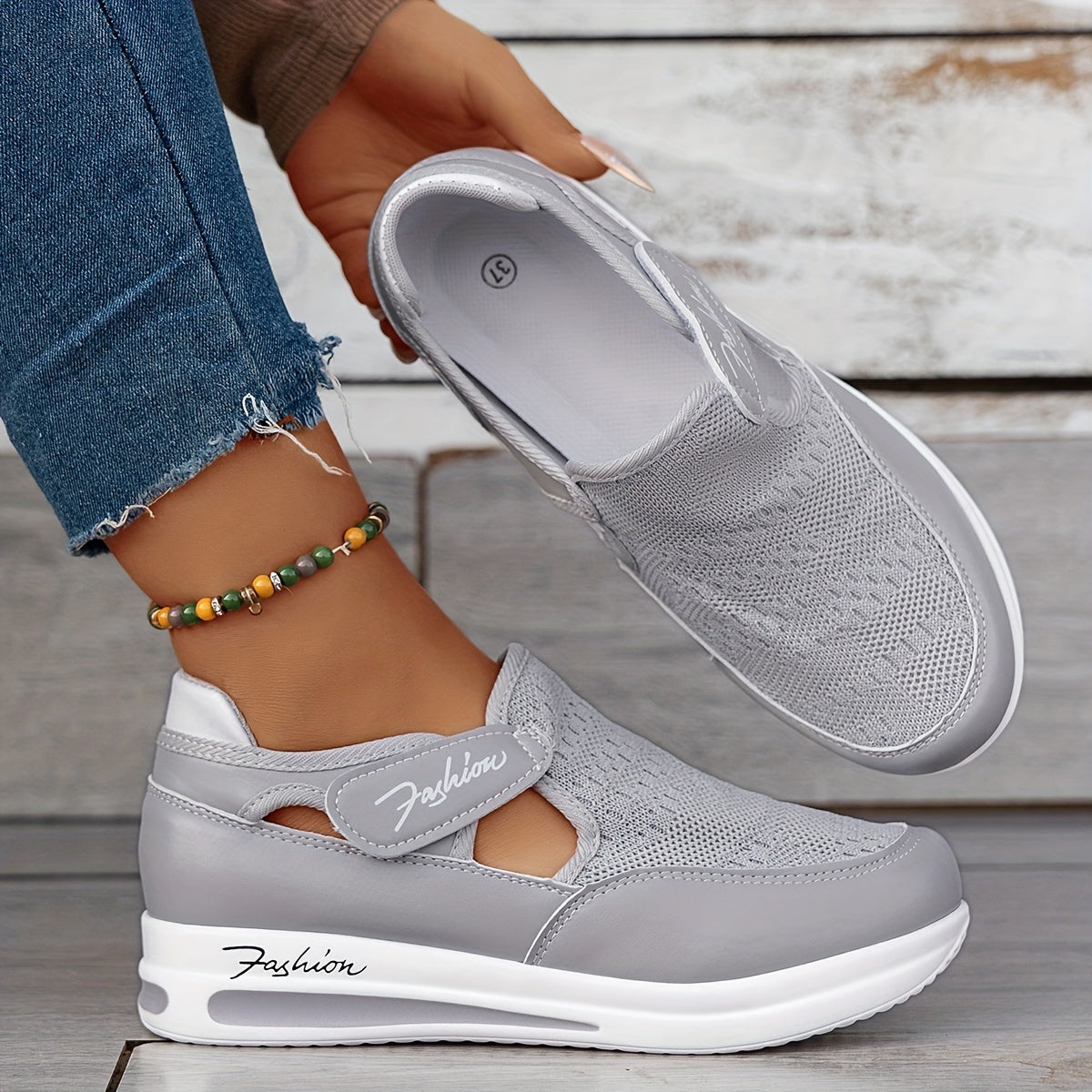 Baskets à Enfiler Respirantes GOOD FEET – Confort &amp; Style Quotidien 👟🌸 - GOOD FEET