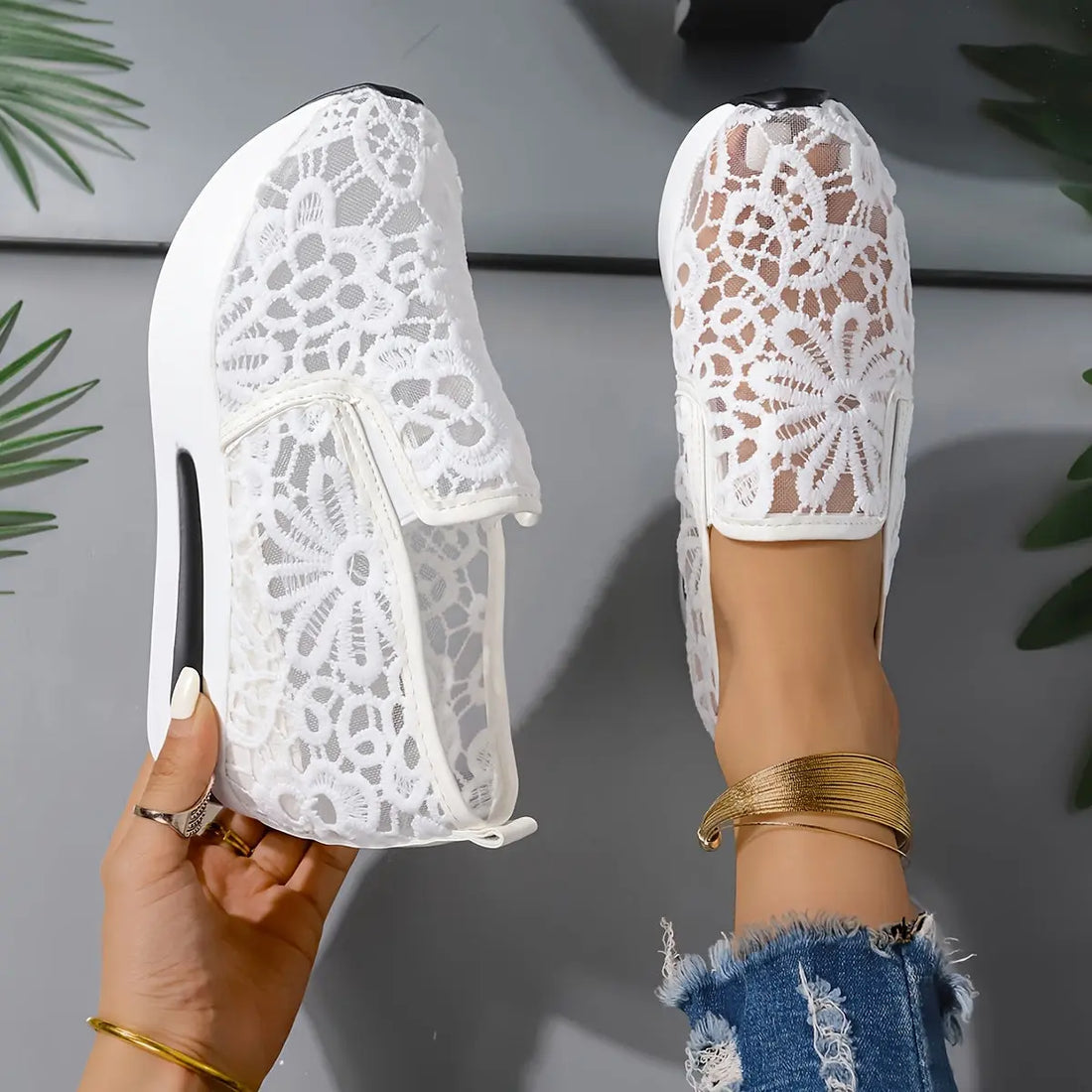 Baskets mi-hautes respirantes–notre best-seller confort 50+ 👟 GOOD FEET