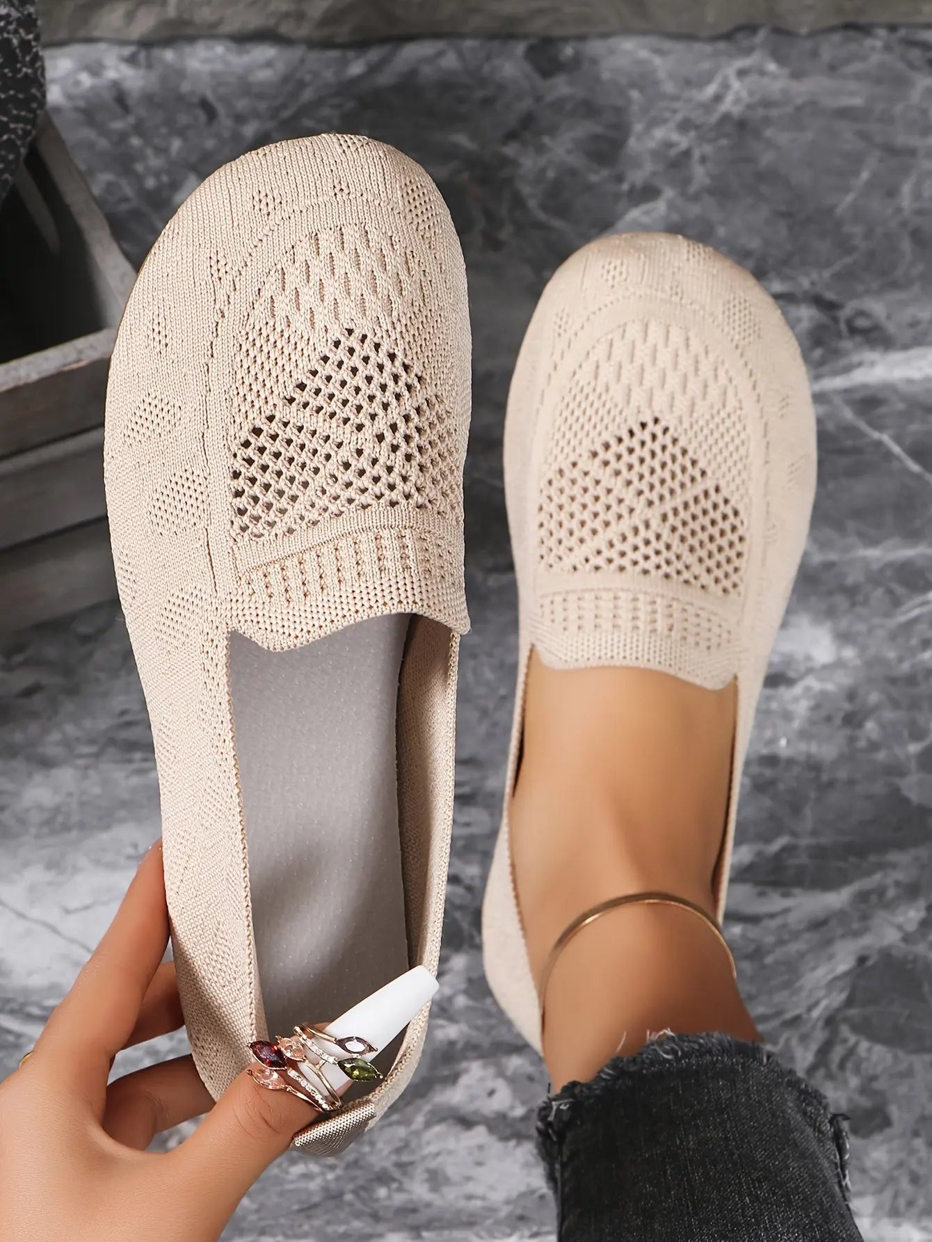 Chaussures Femmes Grand Modèle–largeur confort & haut cou-de-pied 👣 GOOD FEET