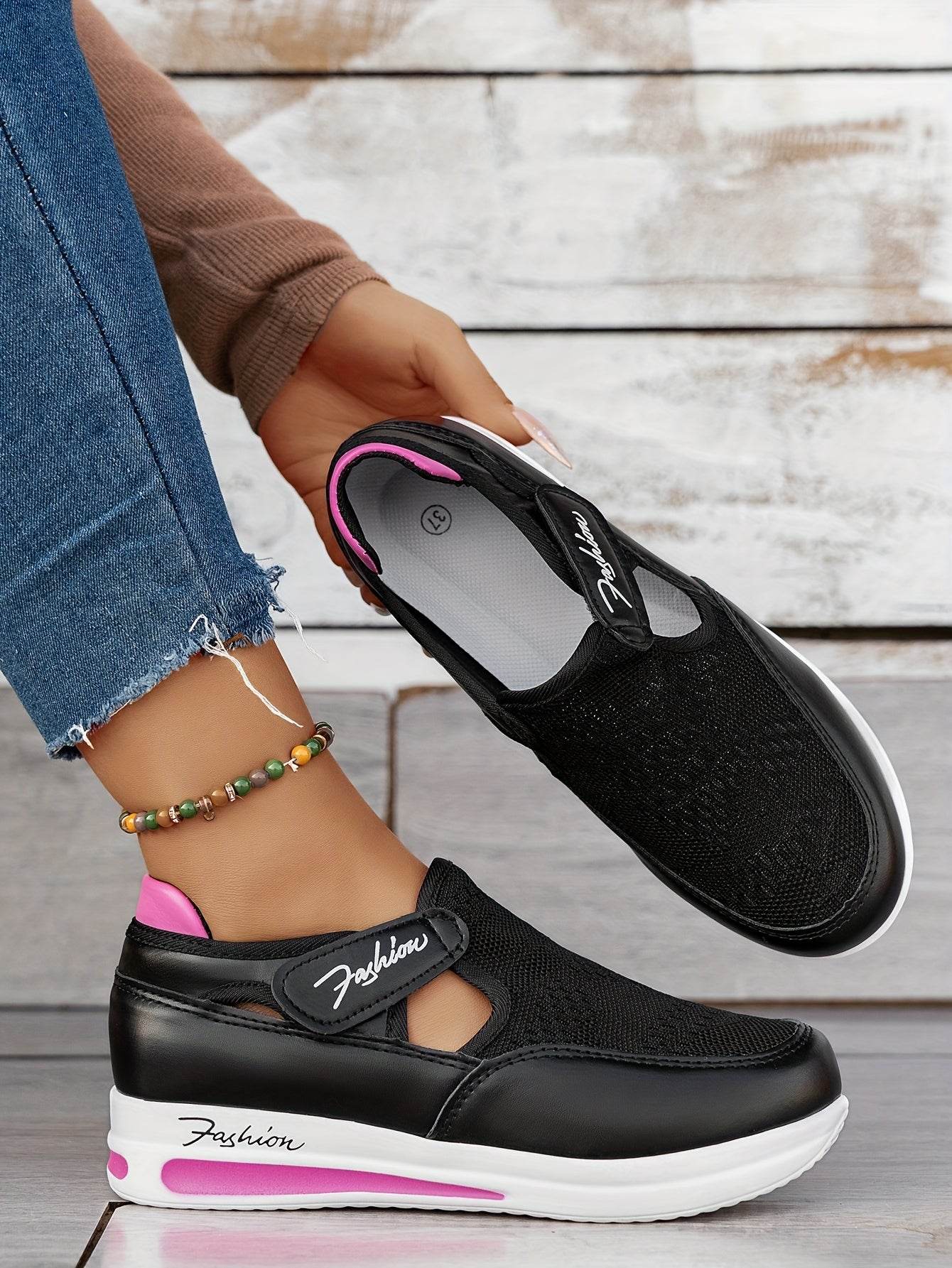 Baskets à Enfiler Respirantes GOOD FEET – Confort &amp; Style Quotidien 👟🌸 - GOOD FEET