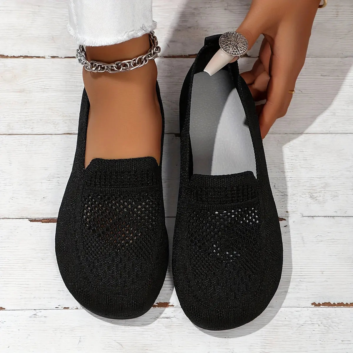 Chaussures Femmes Grand Modèle–largeur confort & haut cou-de-pied 👣 GOOD FEET