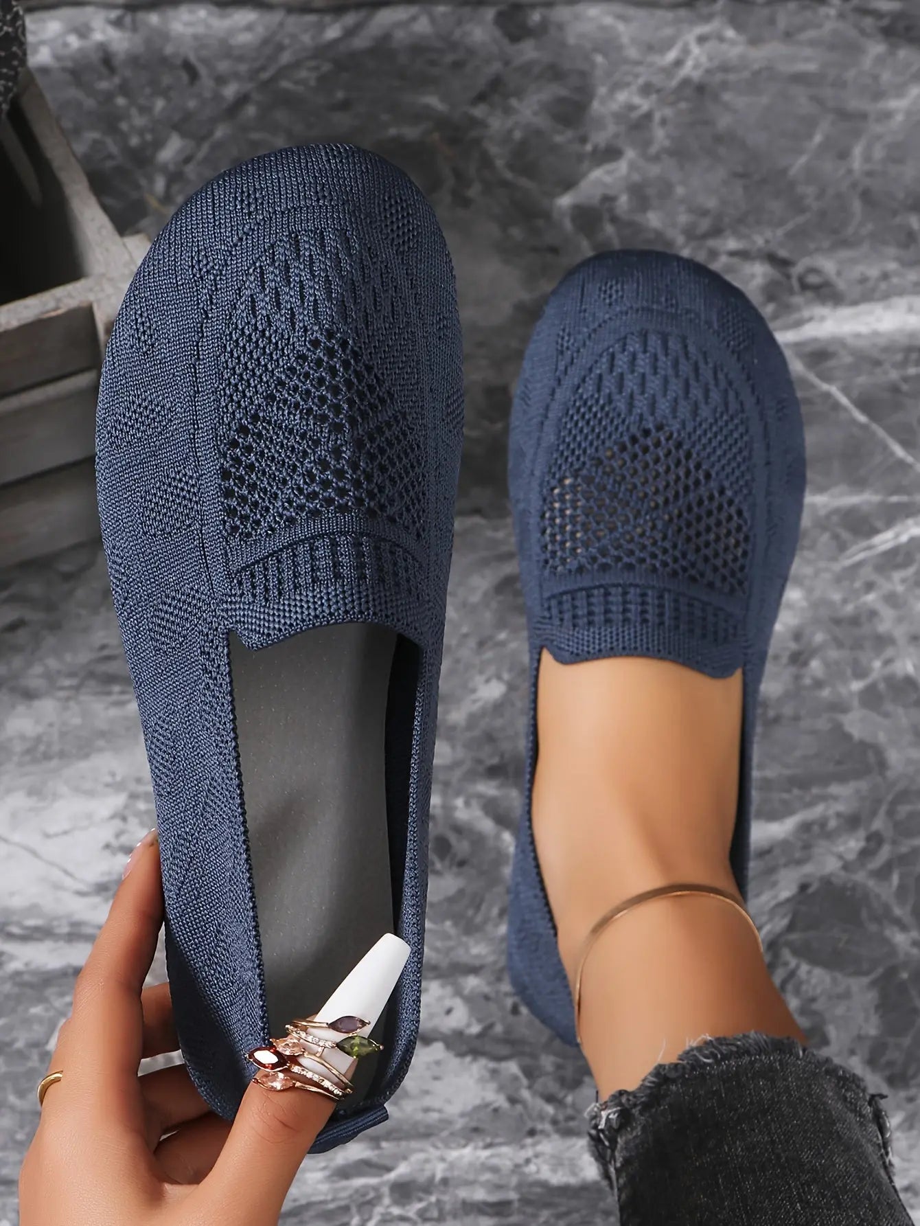 Chaussures Femmes Grand Modèle–largeur confort & haut cou-de-pied 👣 GOOD FEET