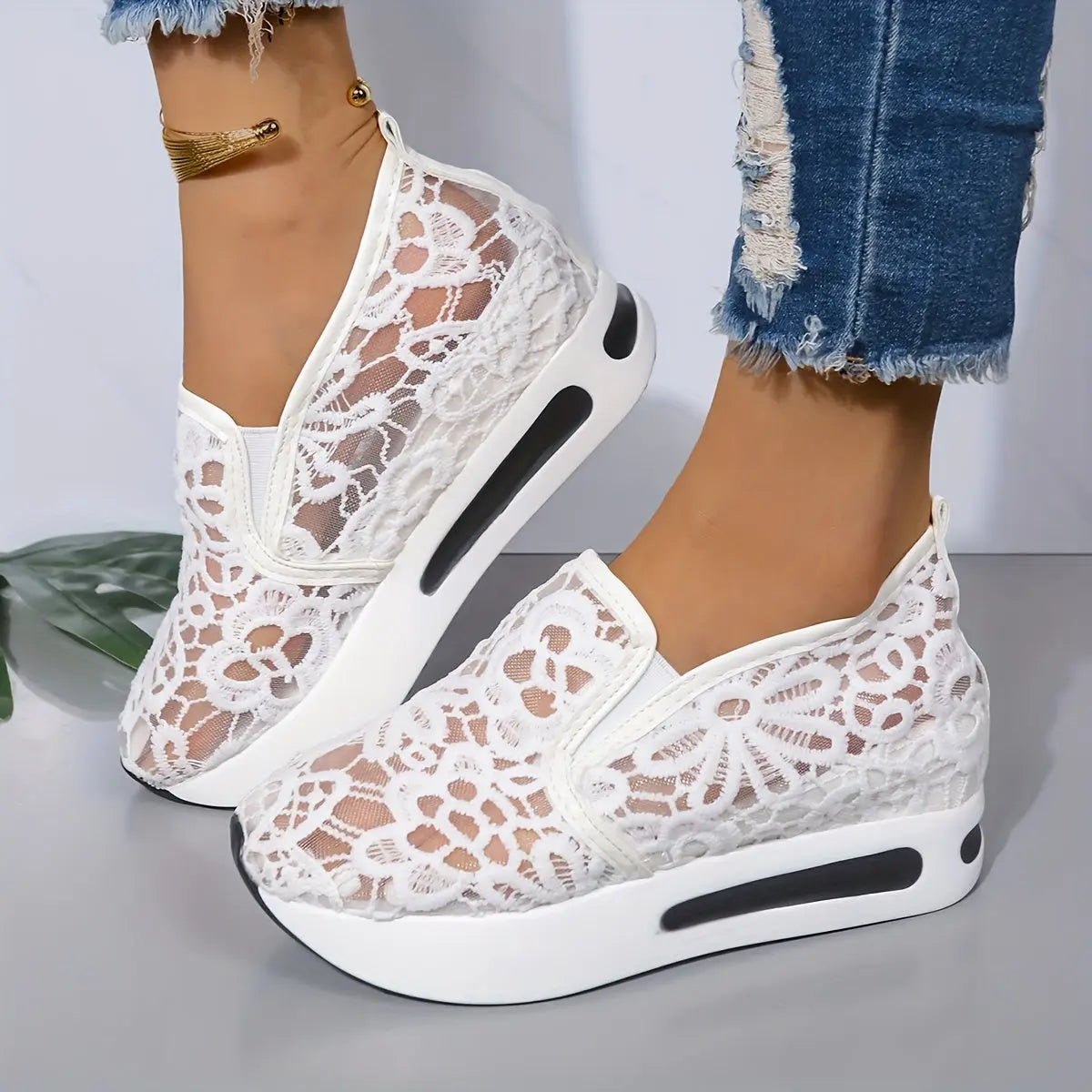 Baskets mi-hautes respirantes–notre best-seller confort 50+ 👟 GOOD FEET