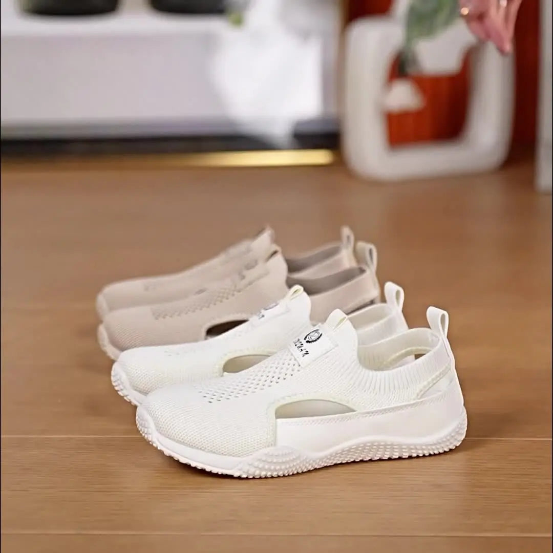 Baskets respirantes sans lacets–confort chic pour l'été 🌤️ GOOD FEET
