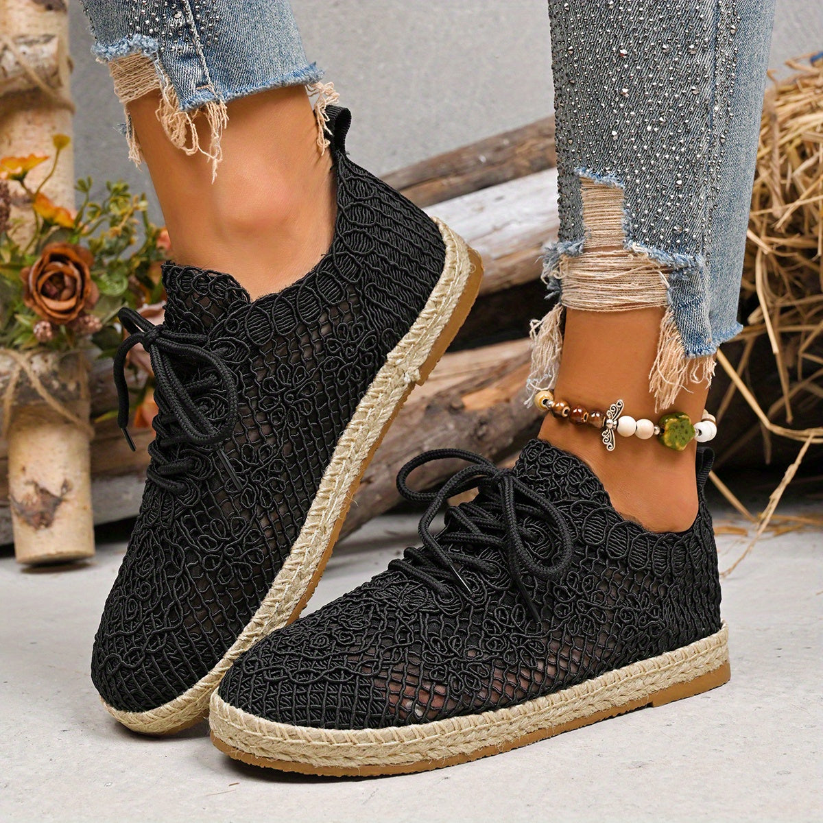 Baskets Blanches en Maille GOOD FEET – Confort &amp; Maintien Réglable (50+) 👟🤍 - GOOD FEET