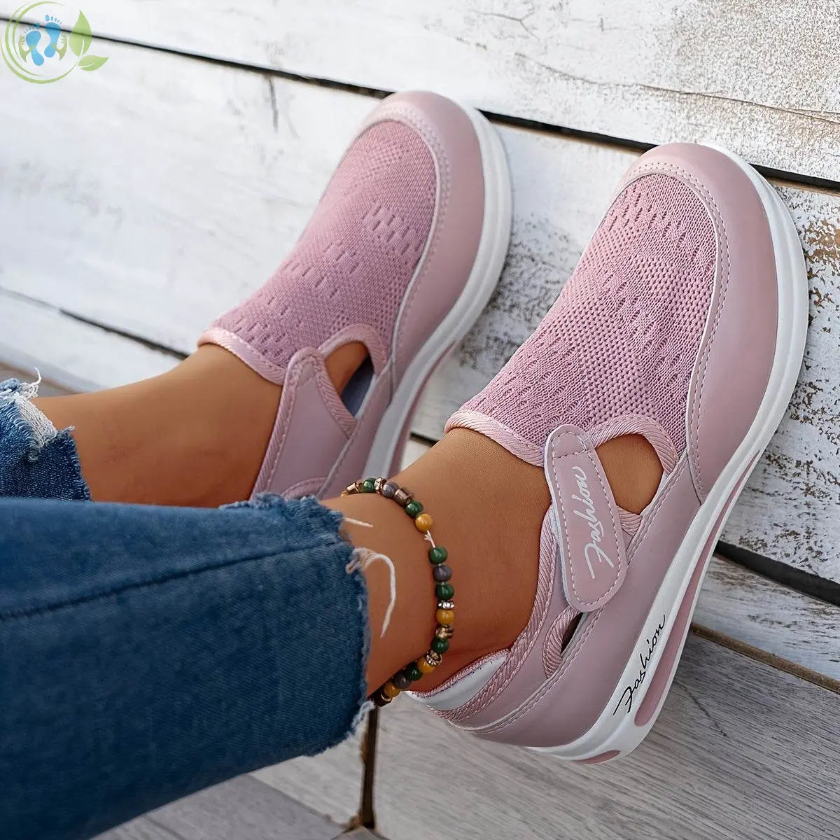 Baskets à Enfiler Respirantes GOOD FEET – Confort &amp; Style Quotidien 👟🌸 - GOOD FEET