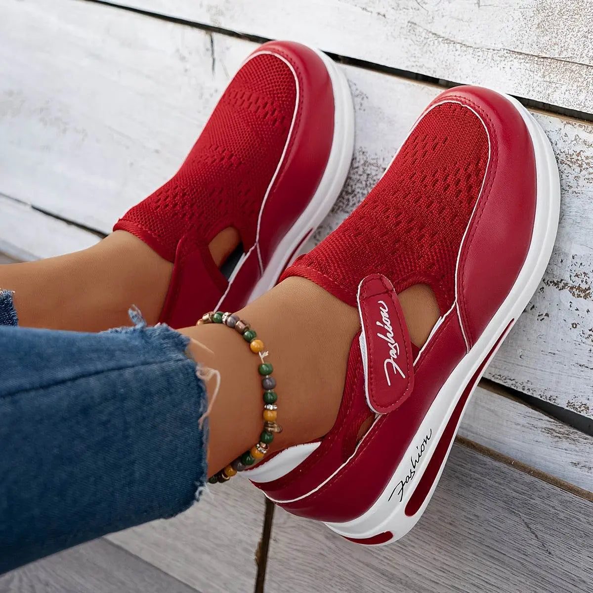 Baskets à Enfiler Respirantes GOOD FEET – Confort &amp; Style Quotidien 👟🌸 - GOOD FEET