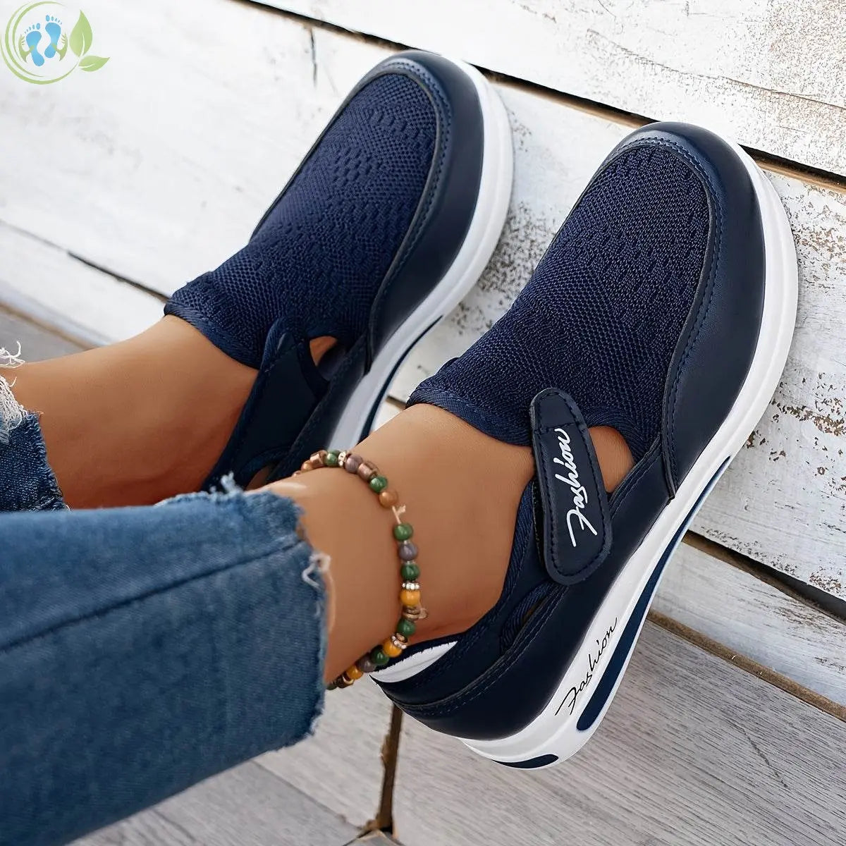 Baskets à Enfiler Respirantes GOOD FEET – Confort &amp; Style Quotidien 👟🌸 - GOOD FEET