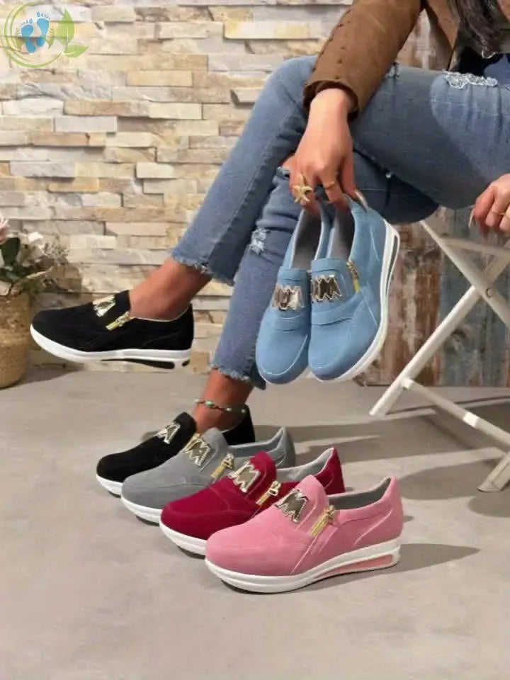 Baskets à Enfiler Respirantes GOOD FEET – Confort &amp; Style Quotidien 👟🌸 - GOOD FEET