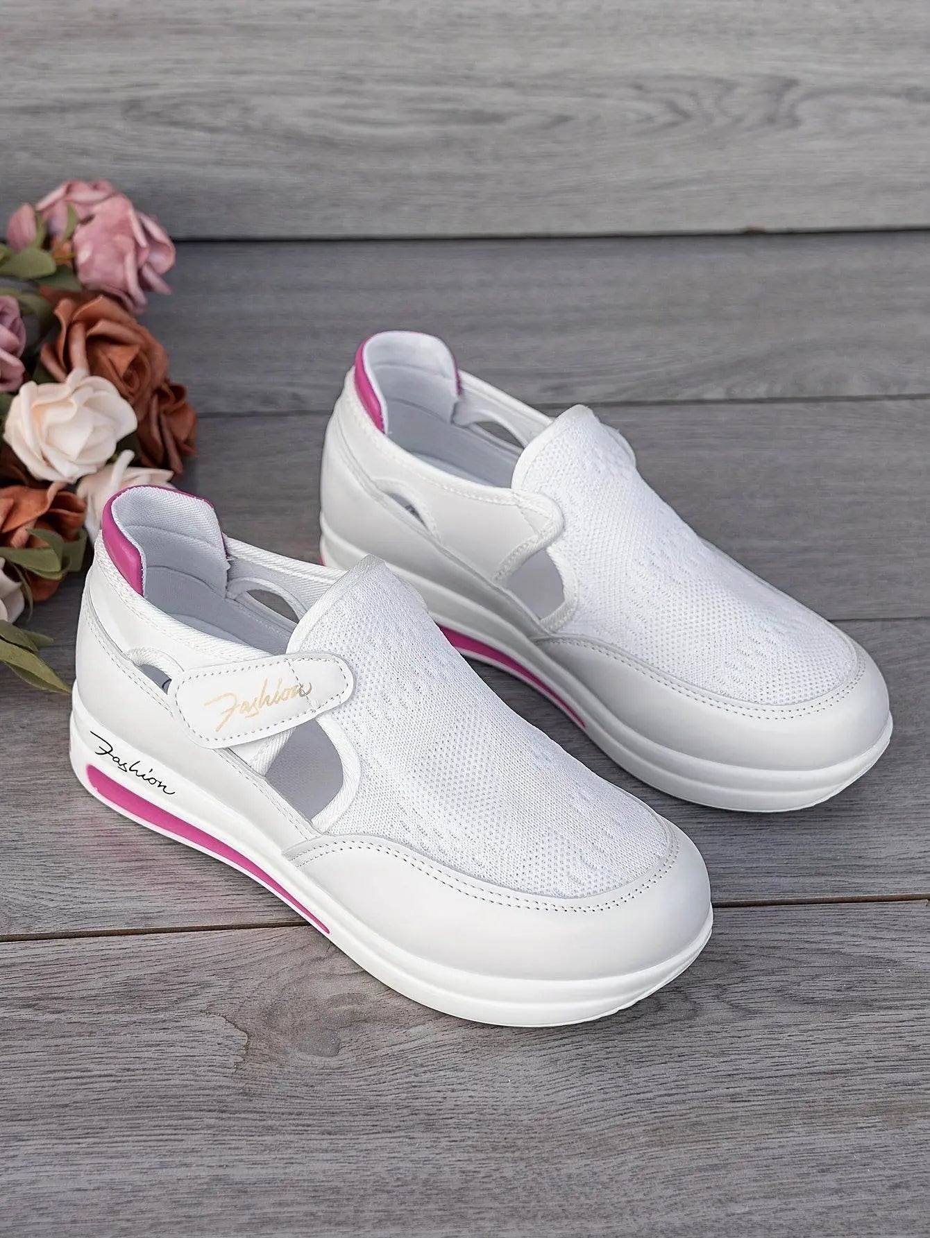 Baskets à Enfiler Respirantes GOOD FEET – Confort &amp; Style Quotidien 👟🌸 - GOOD FEET