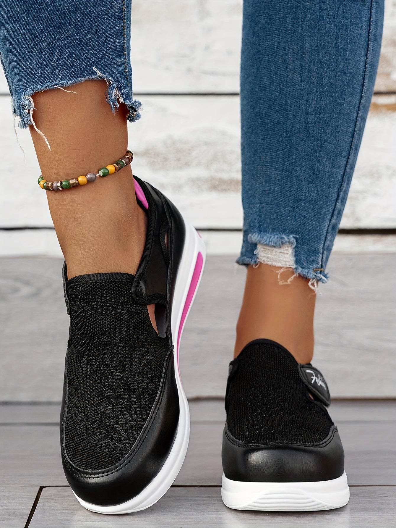 Baskets à Enfiler Respirantes GOOD FEET – Confort &amp; Style Quotidien 👟🌸 - GOOD FEET