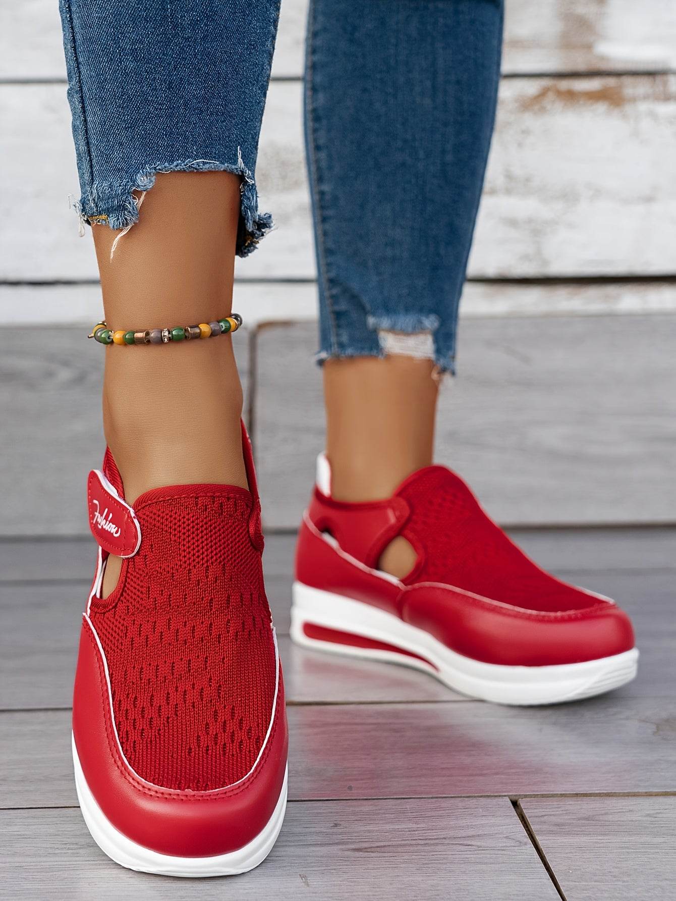 Baskets à Enfiler Respirantes GOOD FEET – Confort &amp; Style Quotidien 👟🌸 - GOOD FEET