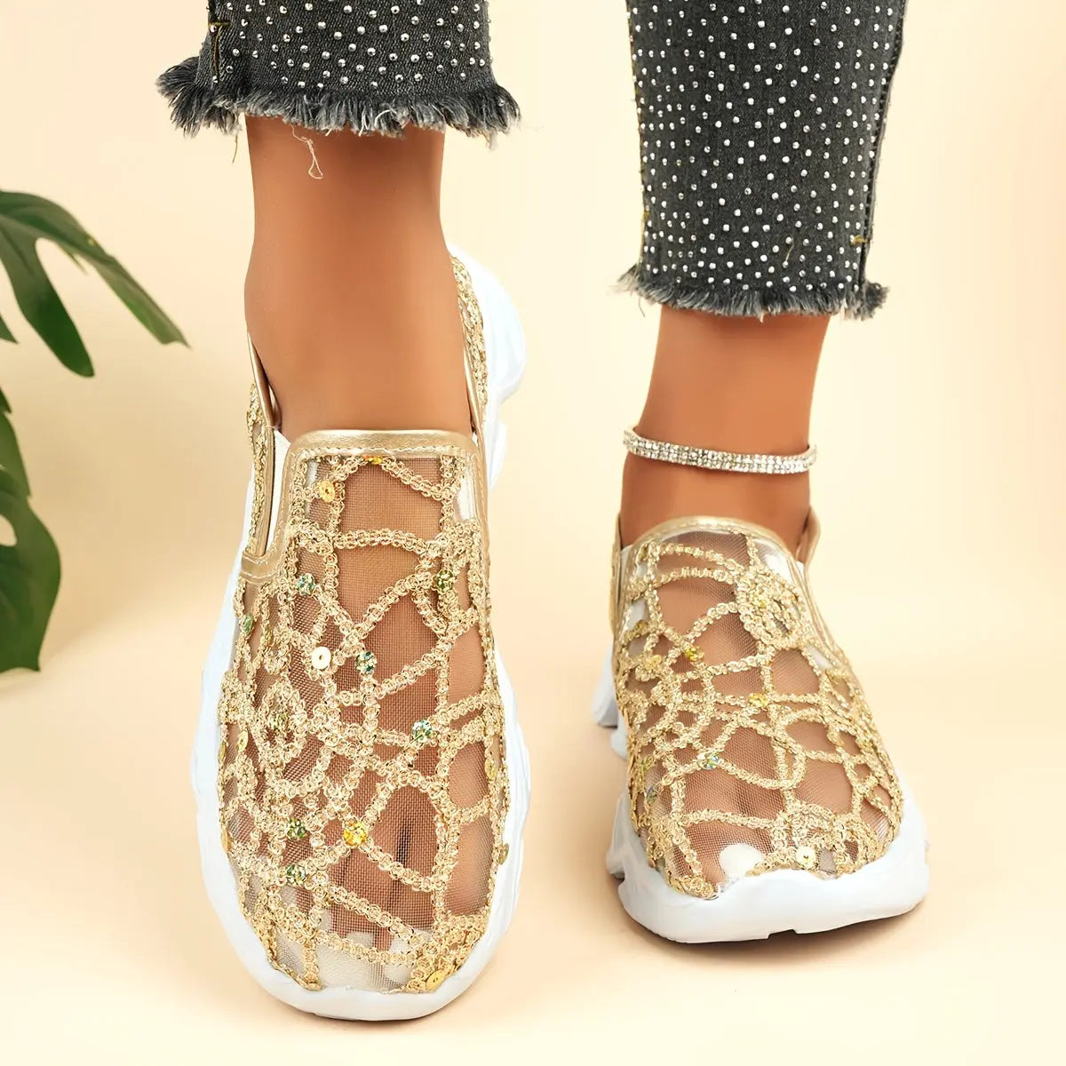 Baskets d'été Femmes – Confort & Élégance GOOD FEET 👟✨ GOOD FEET